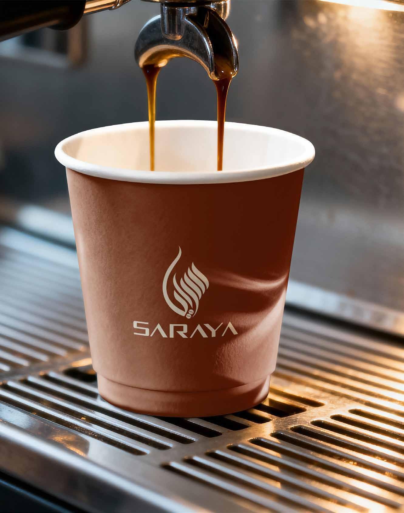 Saraya Café coffee being prepared